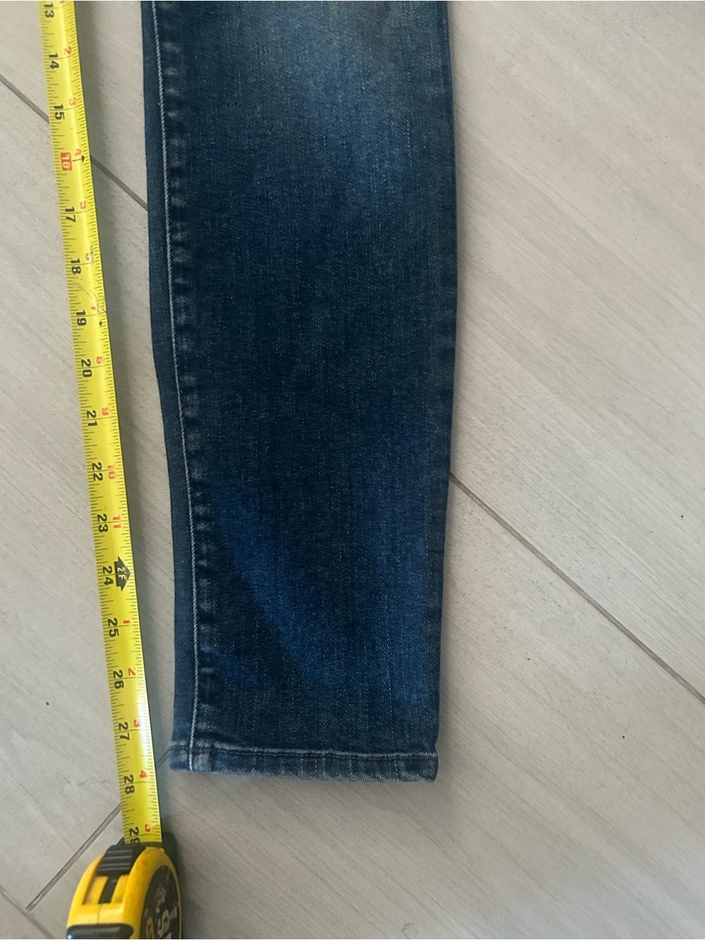 Mother The Swooner Coin Pocket The Streets Are Talking Skinny Jeans Size 28 - Picture 13 of 13